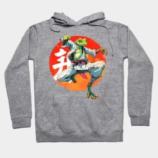 karate frog Hoodie